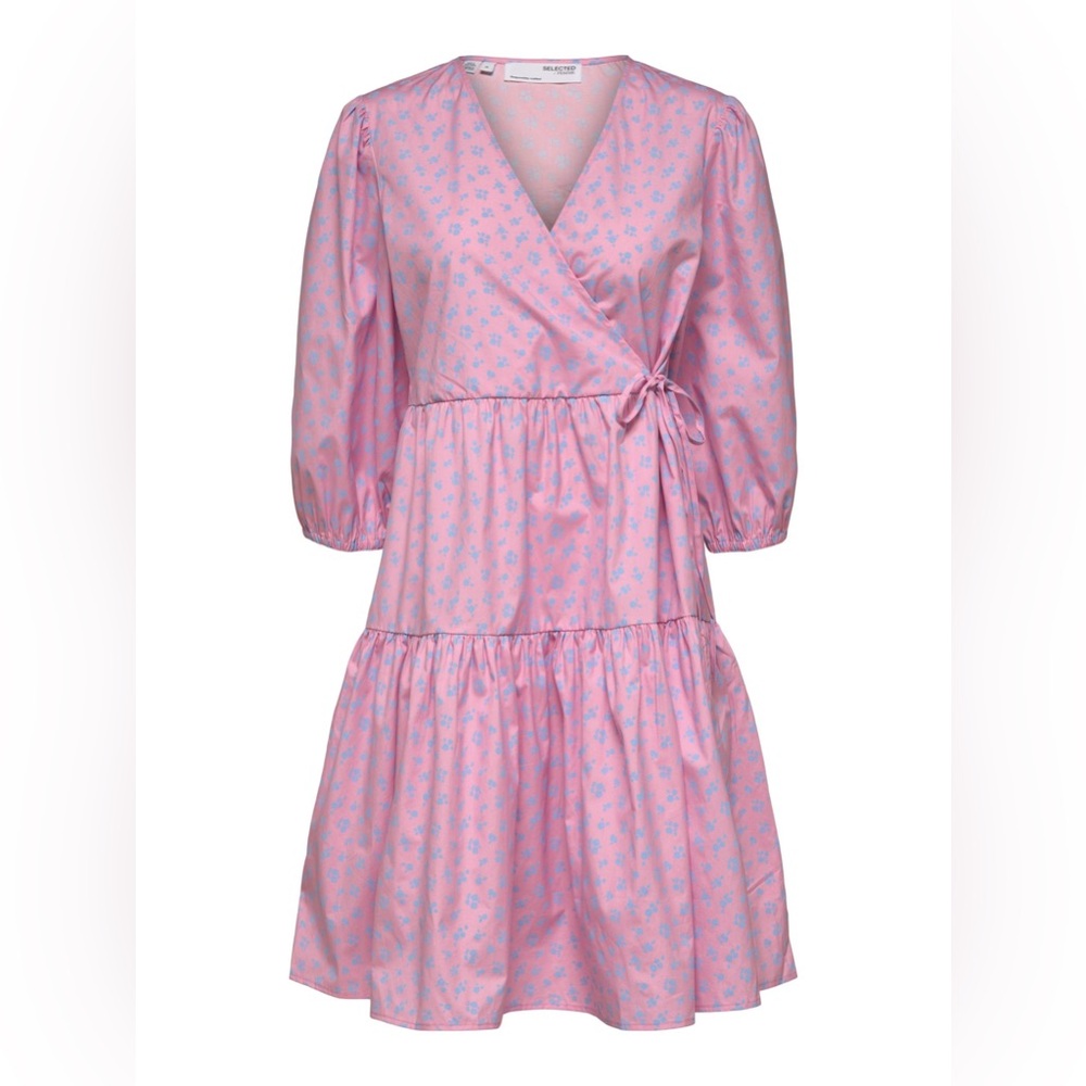 NWT SELECTED FEMME  Dress 'Lise' Female Pink Size small